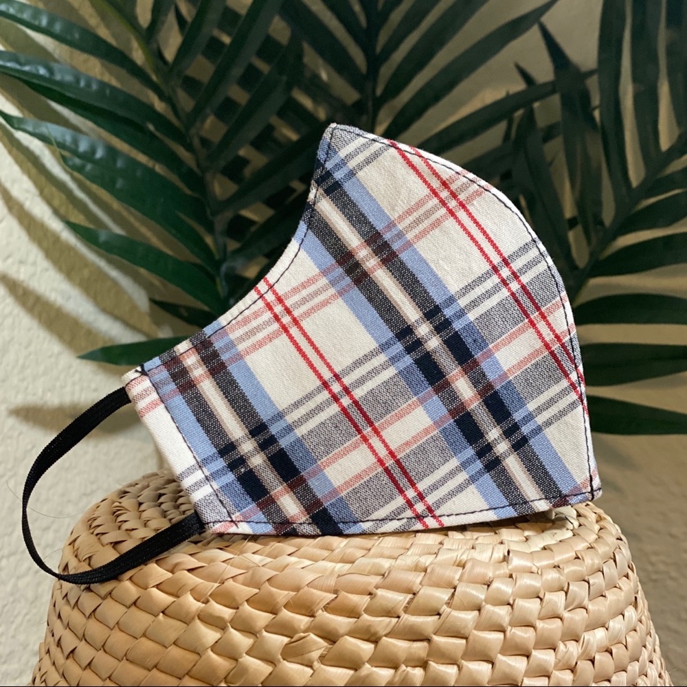 Plaid Face Mask